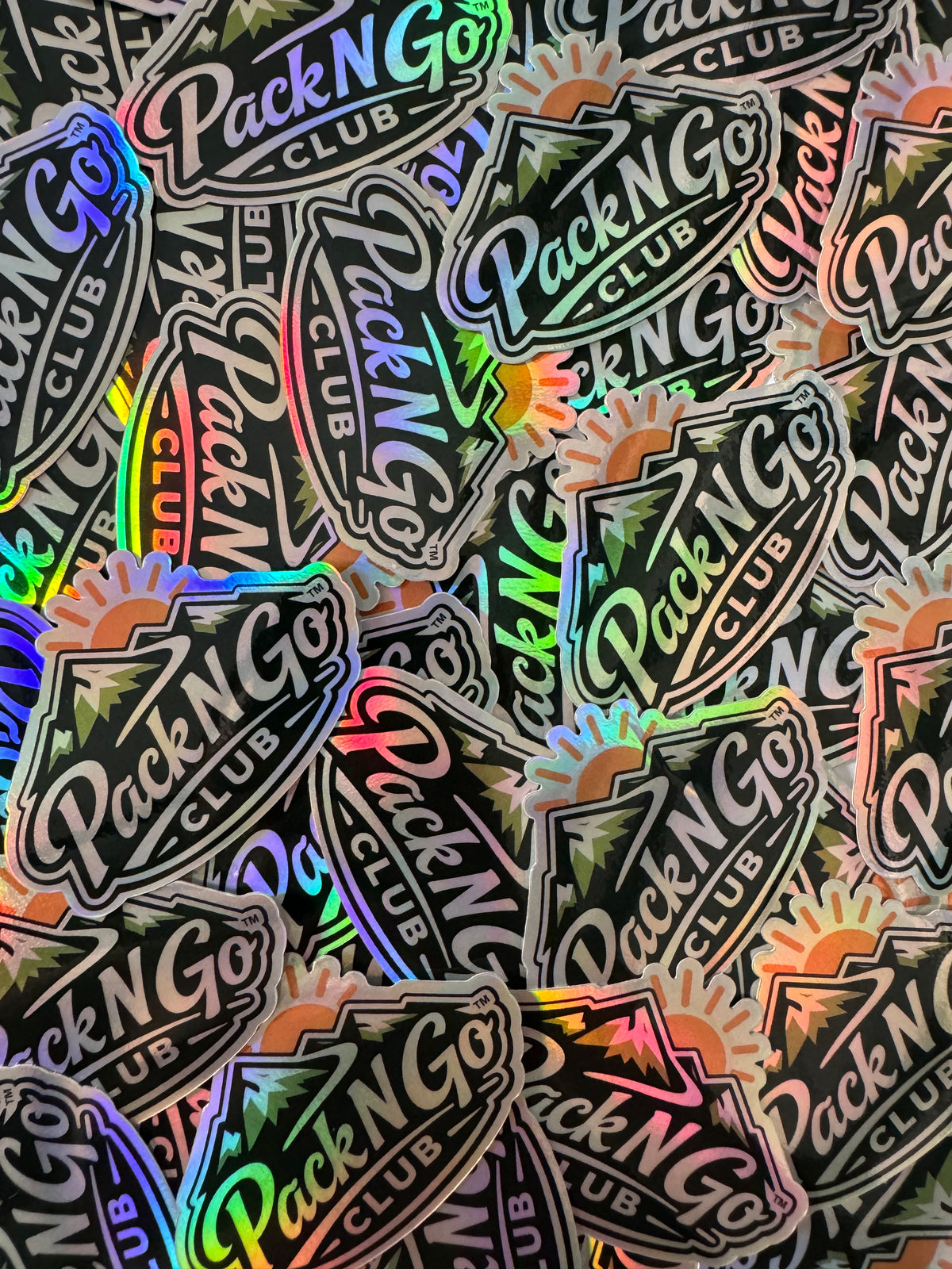 7.2mil Premium Holographic Stickers