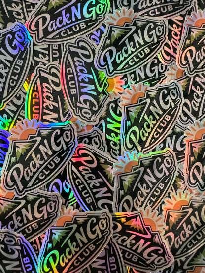 7.2mil Premium Holographic Stickers